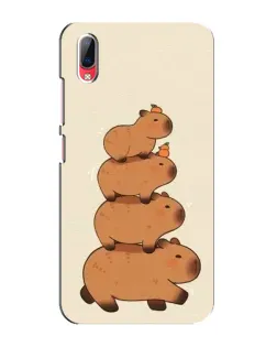 Чехол для Vivo Y93 / Y93S с картинкой «Башня из капибар»