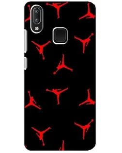Чохол для Vivo Y95 з картинкою «Jordan Red Pattern»