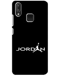 Чехол для Vivo Y95 с картинкой «Jordan White Logo»