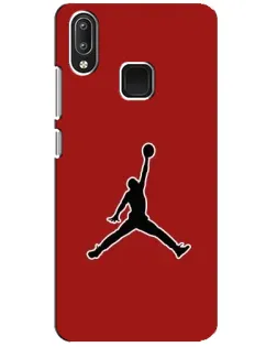 Чехол для Vivo Y95 с картинкой «Jordan Red Back»