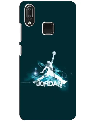 Чехол для Vivo Y95 с картинкой «Jordan Blue Fire» Чехол для Vivo Y95 с картинкой «Jordan Blue Fire»