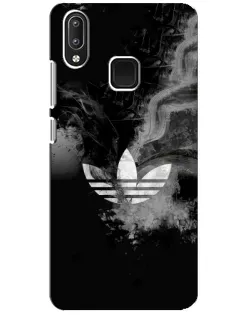 Чехол для Vivo Y95 с картинкой «Абстрактный дым Adidas»
