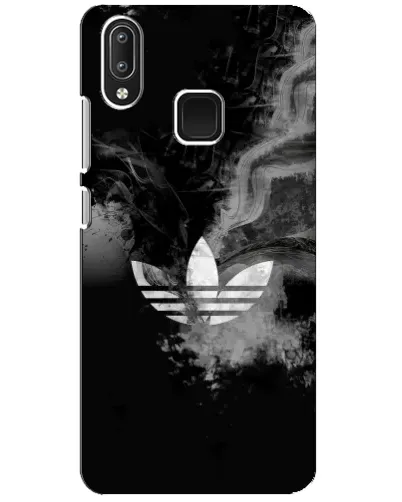 Чехол для Vivo Y95 с картинкой «Абстрактный дым Adidas»
