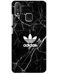 Чехол для Vivo Y95 с картинкой «Белый мрамор Adidas»