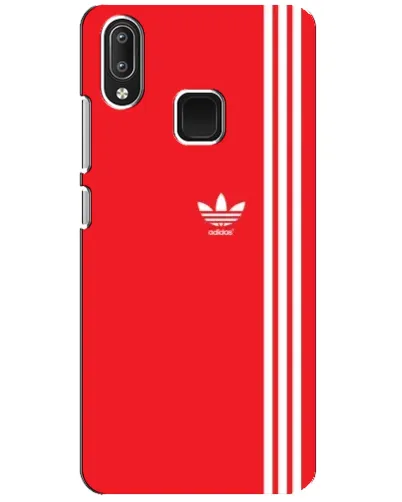 Чехол для Vivo Y95 с картинкой «Красный минимализм Adidas»