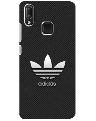 Чехол для Vivo Y95 с картинкой «Adidas Карбоновая текстура»