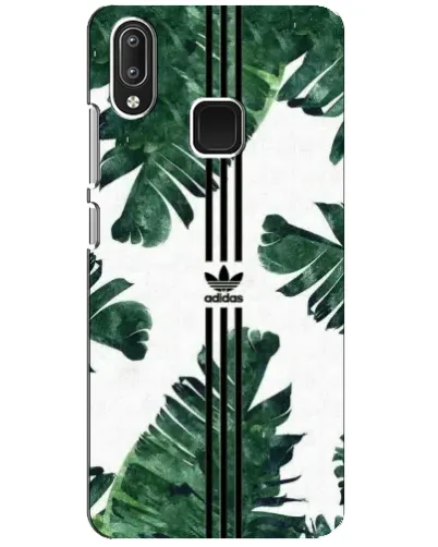 Чехол для Vivo Y95 с картинкой «Пальмовые листья адидас»