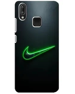 Чохол для Vivo Y95 з картинкою «Неоновий контур Nike»