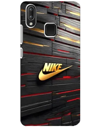 Чохол для Vivo Y95 з картинкою «Золотий Nike на металі»
