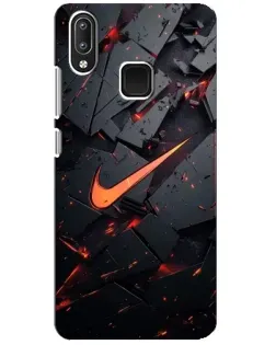 Чохол для Vivo Y95 з картинкою «Nike — ефект розломів»