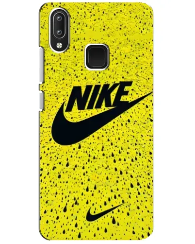 Чохол для Vivo Y95 з картинкою «Жовтий текстурний Nike»