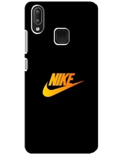 Чохол для Vivo Y95 з картинкою «Золотий логотип Nike»