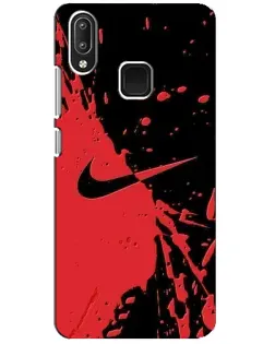 Чохол для Vivo Y95 з картинкою «Червоні бризки Nike»