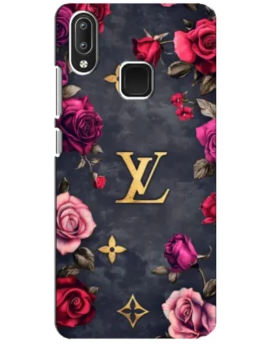 Чехол для Vivo Y95 с картинкой «Цветочный Louis Vuitton»