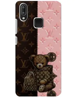 Чехол для Vivo Y95 с картинкой «Мишка в стиле LV»