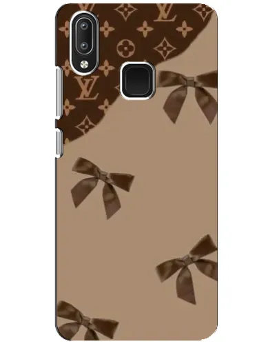 Чехол для Vivo Y95 с картинкой «LV — кофейный атлас»