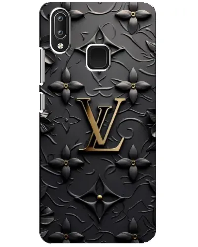 Чехол для Vivo Y95 с картинкой «Кожаная текстура LV»