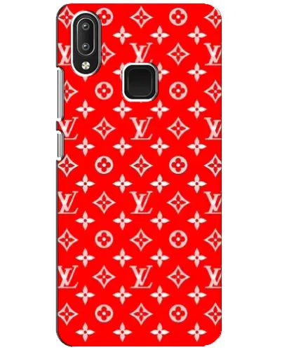 Чехол для Vivo Y95 с картинкой «Яркий паттерн LV»