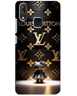 Чехол для Vivo Y95 с картинкой «Монограмма с фигурой»
