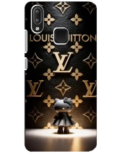 Чехол для Vivo Y95 с картинкой «Монограмма с фигурой»