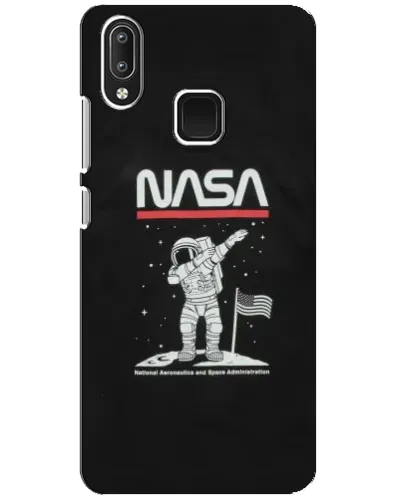 Чохол для Vivo Y95 з картинкою «NASA — крокуємо по Місяцю»