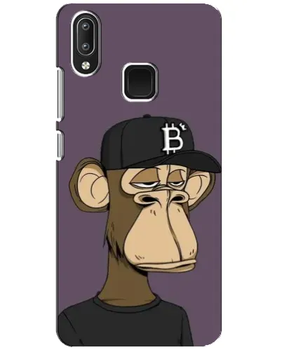 Чехол для Vivo Y95 с картинкой «Bored Ape в кепке»