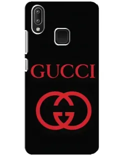 Чехол для Vivo Y95 с картинкой «Gucci — красный логотип»