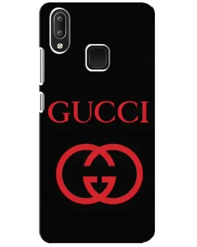 Чехол для Vivo Y95 с картинкой «Gucci — красный логотип»