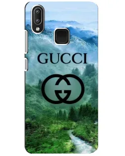 Чехол для Vivo Y95 с картинкой «Gucci — горный пейзаж»