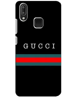 Чехол для Vivo Y95 с картинкой «Gucci — красный пояс»