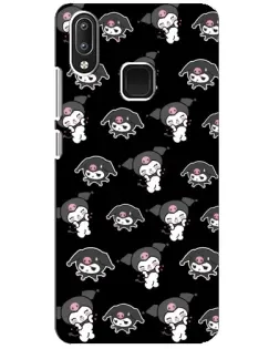 Чехол для Vivo Y95 с картинкой «Черный паттерн Kuromi» Чехол для Vivo Y95 с картинкой «Черный паттерн Kuromi»