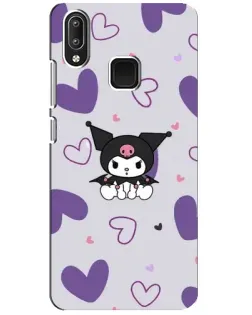 Чехол для Vivo Y95 с картинкой «Kuromi и лавандовые сердца» Чехол для Vivo Y95 с картинкой «Kuromi и лавандовые сердца»