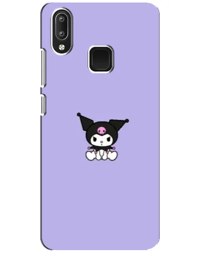 Чехол для Vivo Y95 с картинкой «Kuromi — фиолетовый минимализм»