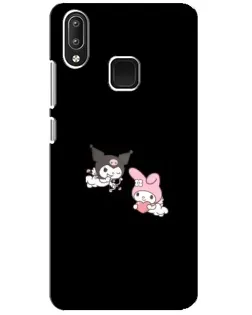 Чехол для Vivo Y95 с картинкой «My Melody и Kuromi» Чехол для Vivo Y95 с картинкой «My Melody и Kuromi»