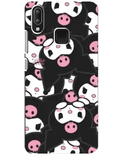 Чехол для Vivo Y95 с картинкой «Паттерн голов Куроми» Чехол для Vivo Y95 с картинкой «Паттерн голов Куроми»