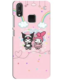 Чехол для Vivo Y95 с картинкой «My Melody и Kuromi» Чехол для Vivo Y95 с картинкой «My Melody и Kuromi»