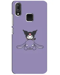 Чехол для Vivo Y95 с картинкой «Kuromi на лиловом фоне» Чехол для Vivo Y95 с картинкой «Kuromi на лиловом фоне»