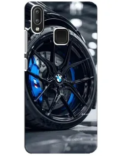 Чехол для Vivo Y95 с картинкой «Колесо BMW вблизи»