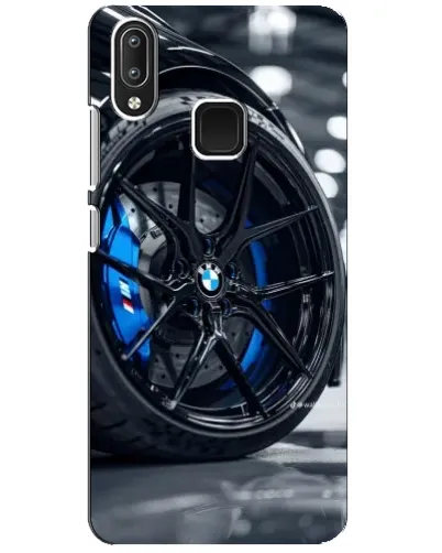 Чехол для Vivo Y95 с картинкой «Колесо BMW вблизи»
