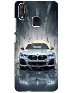 Чехол для Vivo Y95 с картинкой «BMW в свете фар»