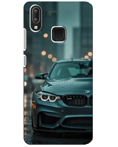 Чехол для Vivo Y95 с картинкой «BMW в огнях города»