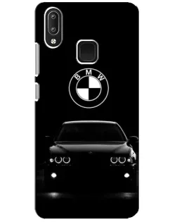 Чехол для Vivo Y95 с картинкой «BMW — взгляд из темноты»