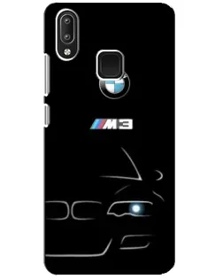 Чехол для Vivo Y95 с картинкой «Минималистичный принт BMW M3»