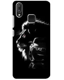 Чехол для Vivo Y95 с картинкой «BMW и лев»