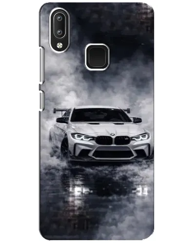 Чехол для Vivo Y95 с картинкой «BMW сквозь туман»