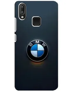 Чехол для Vivo Y95 с картинкой «Логотип BMW — минимализм»