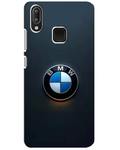 Чехол для Vivo Y95 с картинкой «Логотип BMW — минимализм»