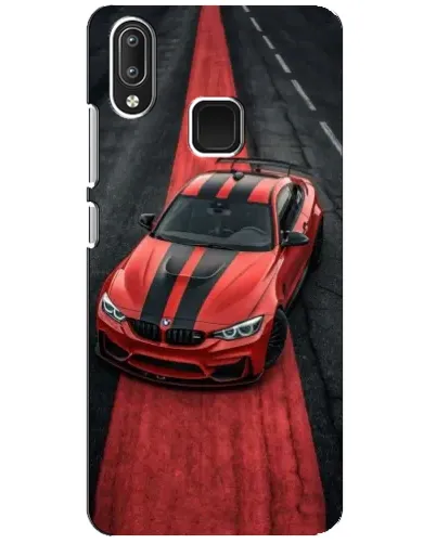 Чехол для Vivo Y95 с картинкой «BMW на красной дорожке»