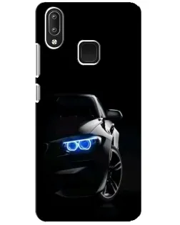 Чехол для Vivo Y95 с картинкой «BMW — ночной взгляд»