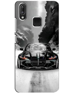 Чехол для Vivo Y95 с картинкой «BMW — акварельный дрифт»